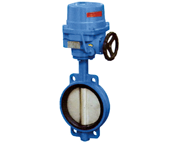 对夹式电动中线蝶阀 对夹式电动中线蝶阀