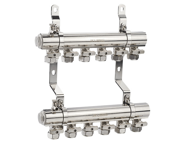 型材式球阀型分集水器 型材式球阀型分集水器