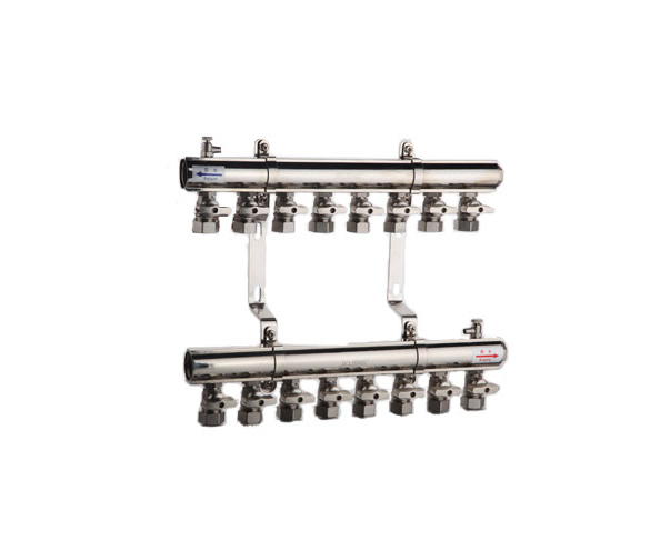 型材式球阀型分集水器 型材式球阀型分集水器